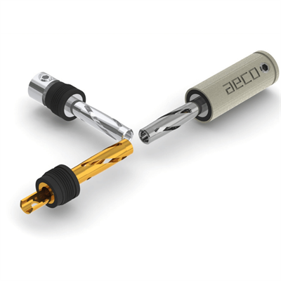 AECO ABP 1111S Silver Banana Plug 4 Adet Fiyatıdır