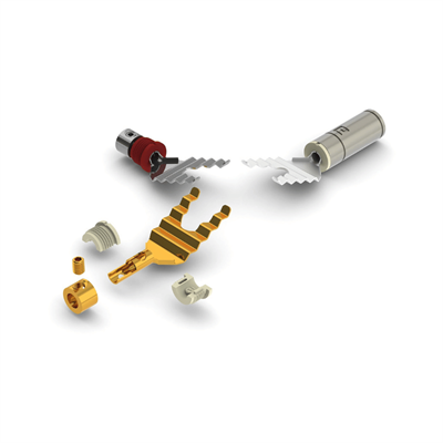 AECO ASP 1931G Gold Spade Konnektör 4 Adet Fiyatıdır