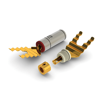 AECO ASP 1931G Gold Spade Konnektör 4 Adet Fiyatıdır