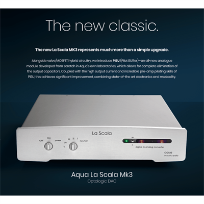 Aqua Acoustics LA SCALA Lambalı DAC