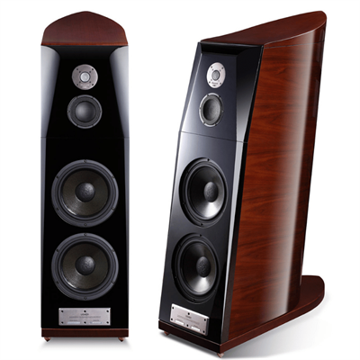 USHER TD-20 GLOSSY EBONY Kule Hoparlör
