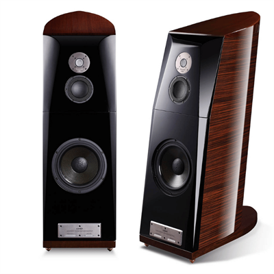 USHER TD-10 GLOSSY EBONY Kule Hoparlör