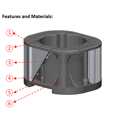 Furutech NCF BOOSTER-BRACE-SINGLE