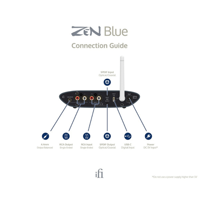 iFi Audio Zen Blue 3 DAC Bluetooth Özellikli