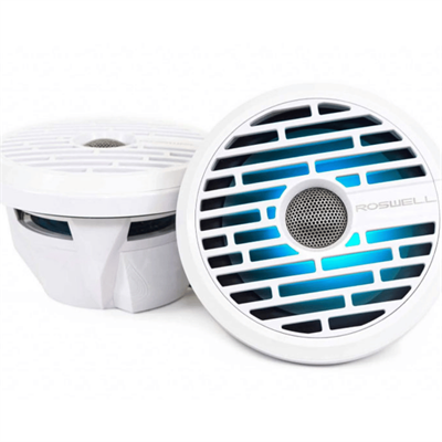 Roswell R1 7.7 İnç White Marin Hoparlör Beyaz Renk Çift Fiyatıdır