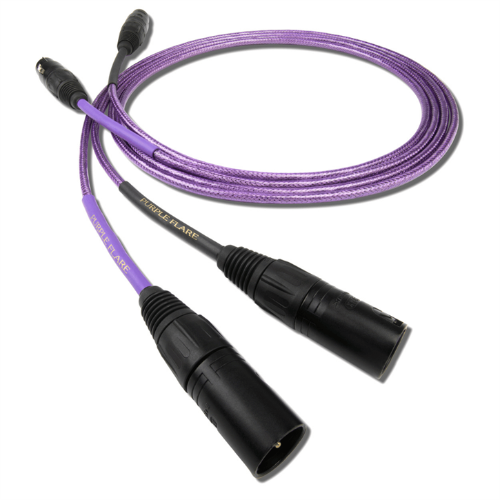 Nordost　フラットケーブル Nordost Purple Flare XLR Kablo