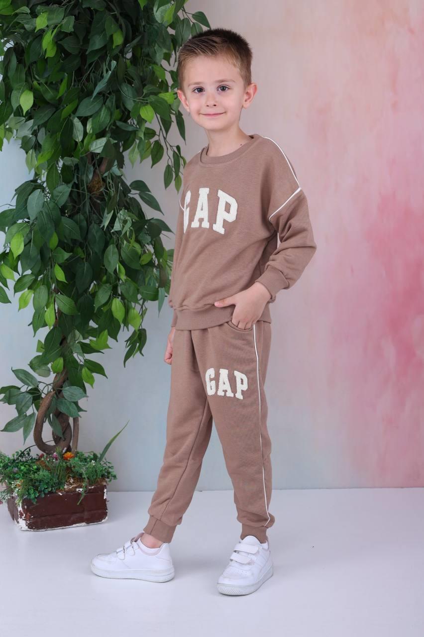 1308 8 Gap lemeli Erkek Cocuk Tak m KAHVERENG