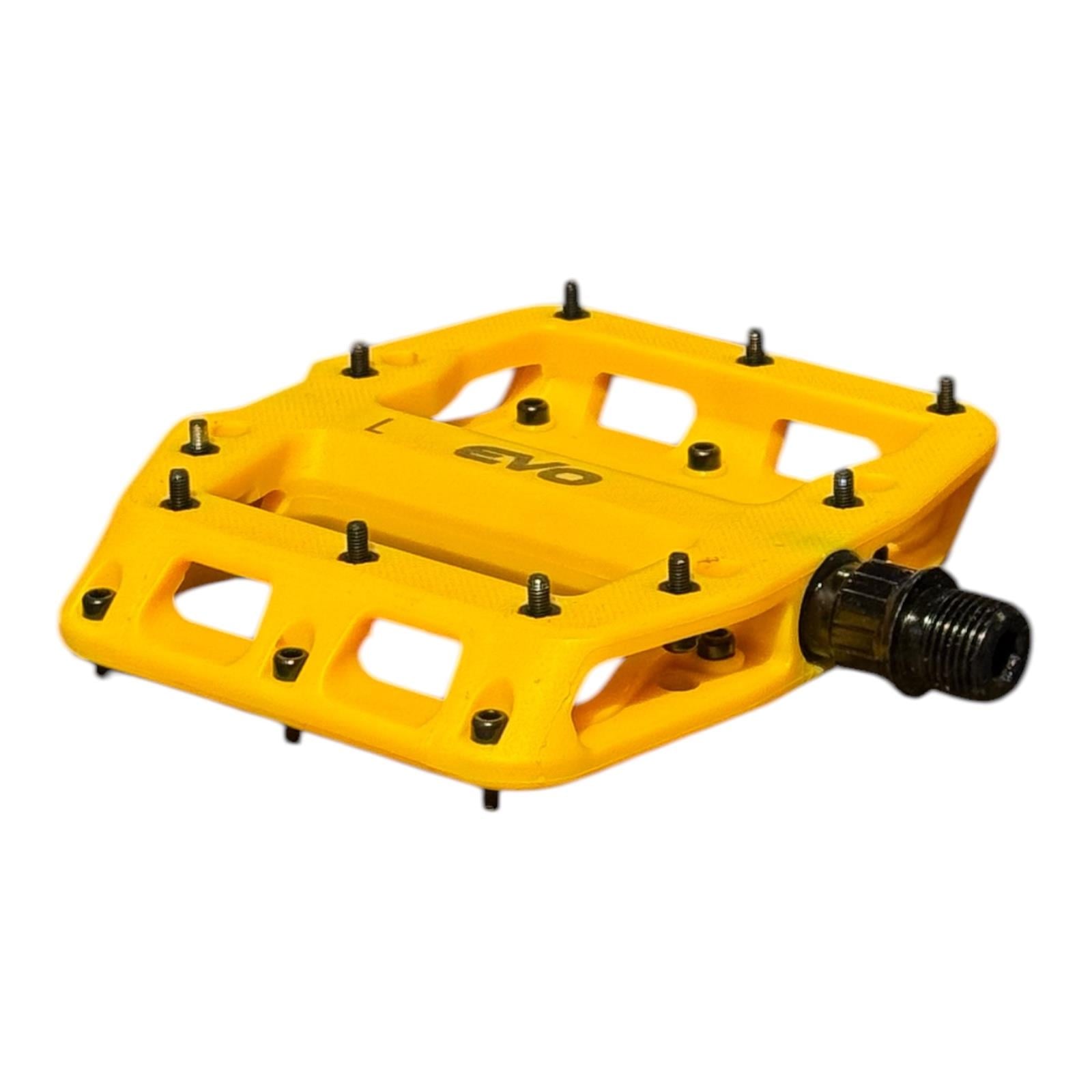 EVO RULMANLI ÇİVİLİ BİSİKLET PEDAL SARI