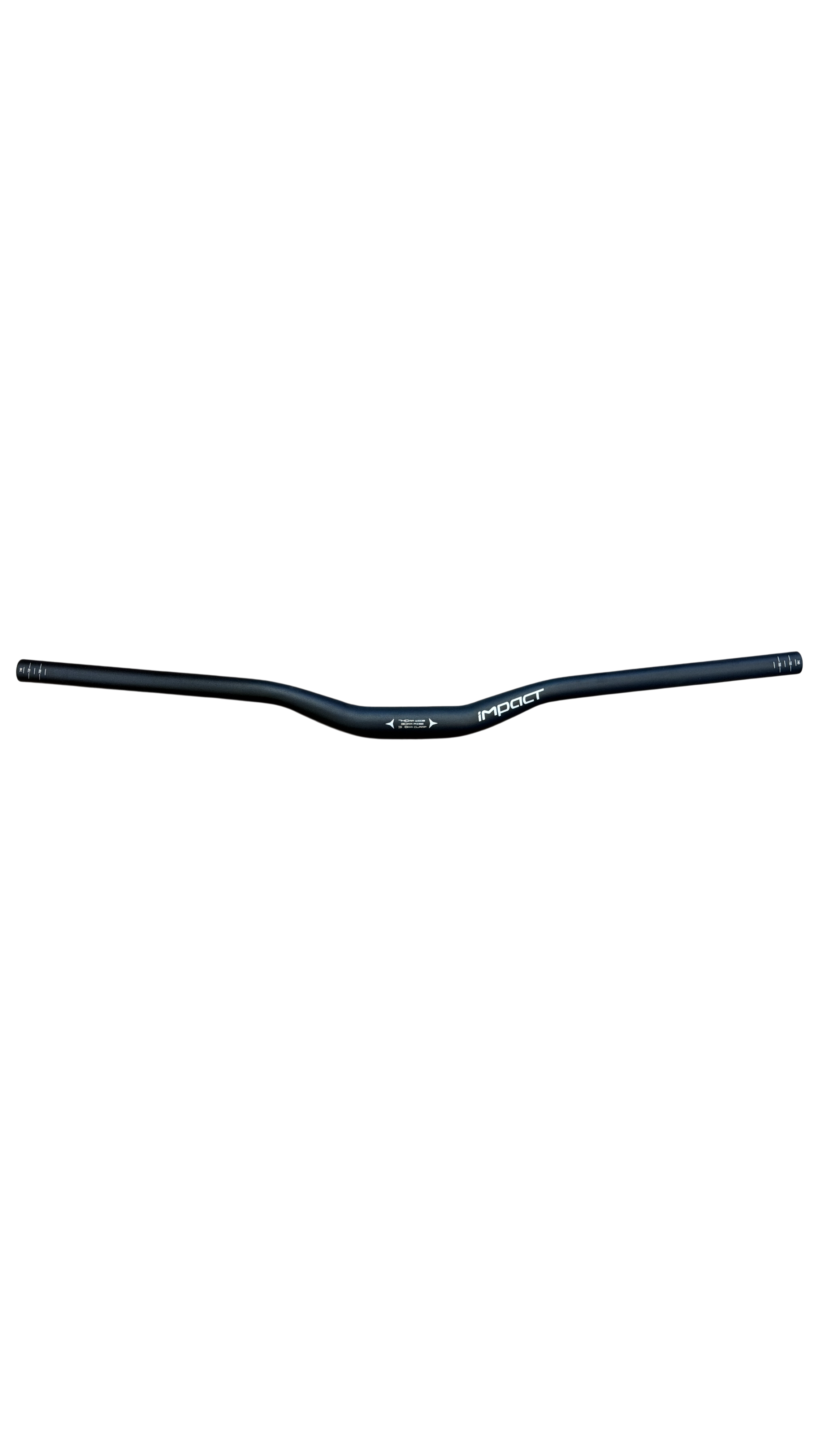 Impact 74 Cm Siyah Bisiklet Gidonu | 31.8mm Oversize MTB Alüminyum Gidon – Dağ Bisiklet