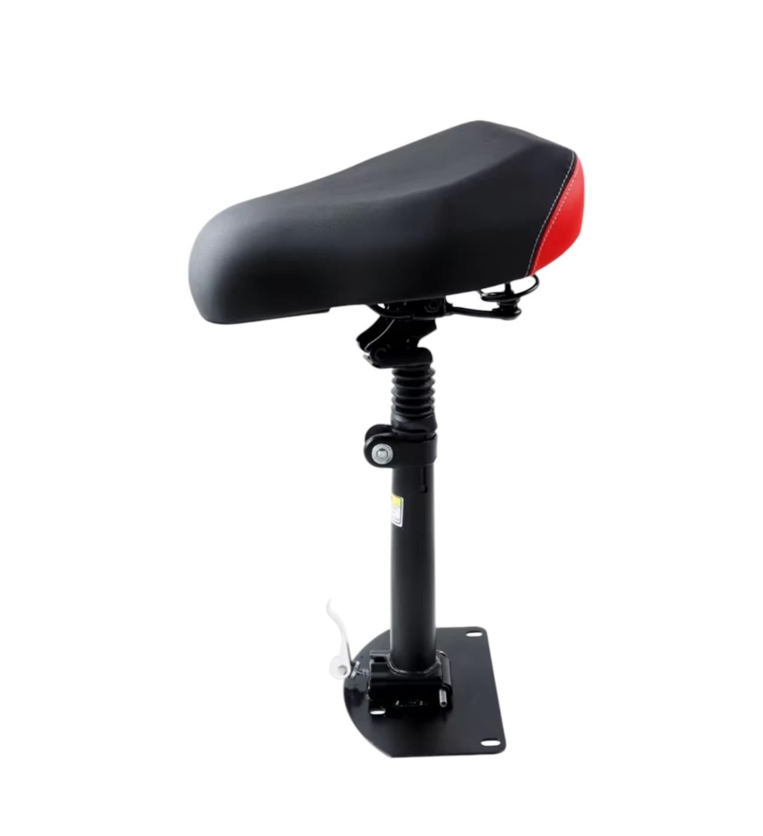 Kırmızı Detaylı Yaylı Konforlu Bisiklet ve Scooter Selesi – 30x20 cm, Borusuz Model