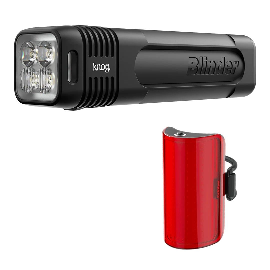 Knog Blinder 900 & Mid Cobber Bisiklet Işık Seti | Ön & Arka Aydınlatma