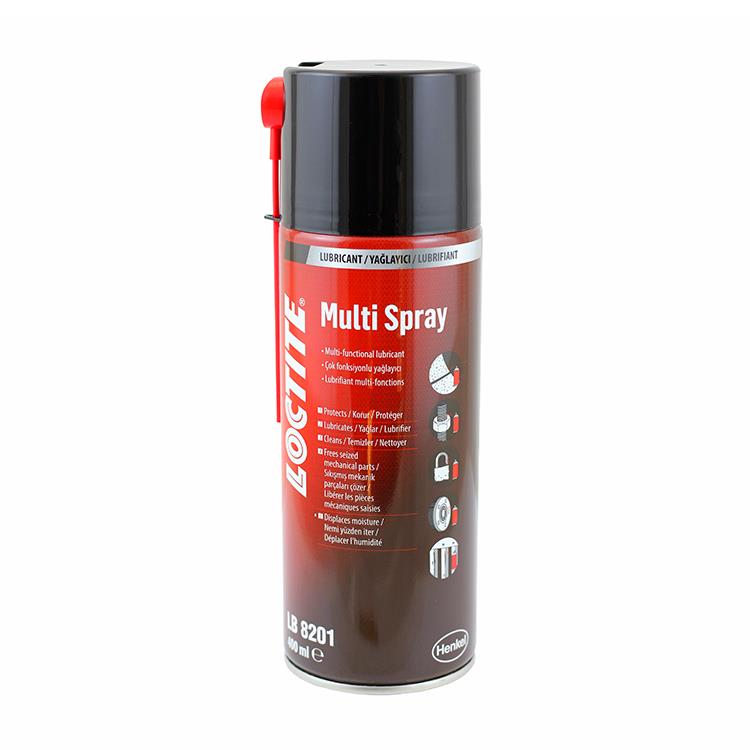 LOCKTITE GENEL YAĞLAYICI SPREY - MULTI SPRAY 400 ML 