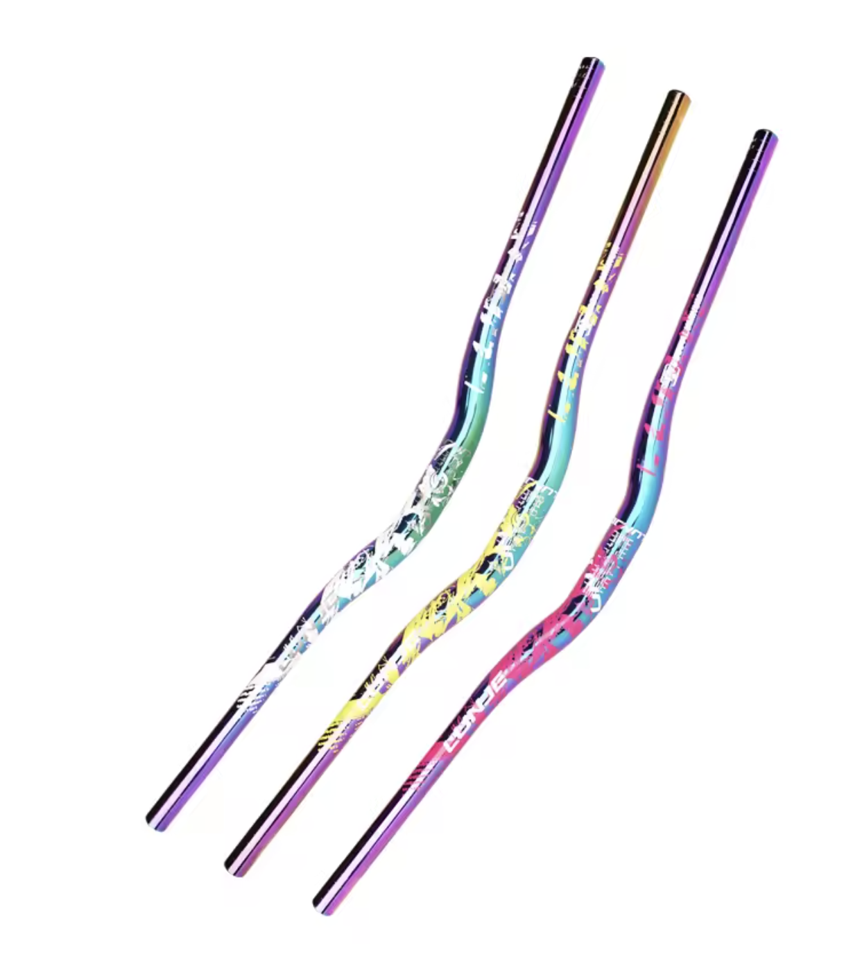 Lunje Rainbow 78 cm Bisiklet Gidon | 31.8mm MTB Renkli Gidon