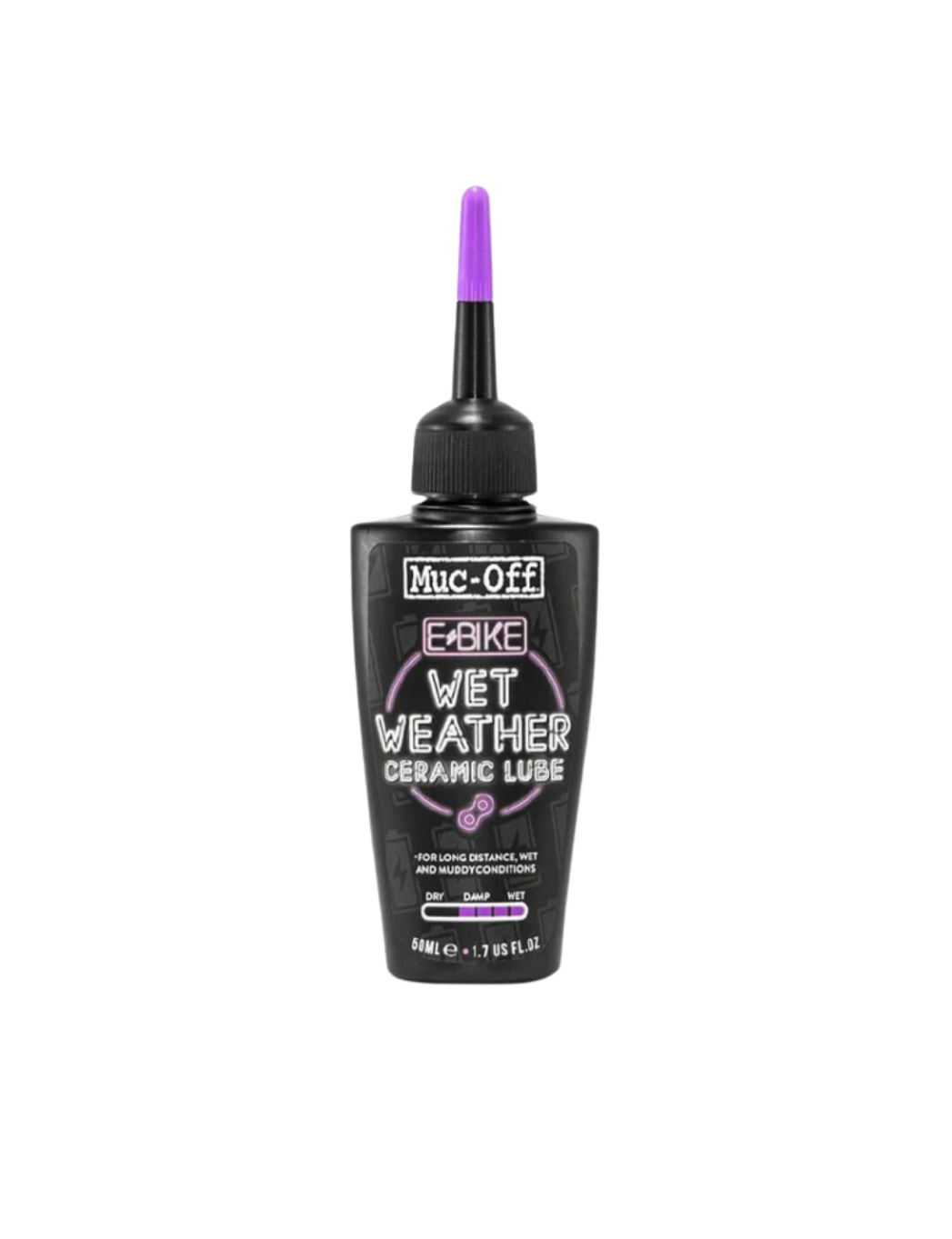 MUC-OFF E-BİKE WET WEATHER ISLAK BİSİKLET ZİNCİR YAĞI 50 ML