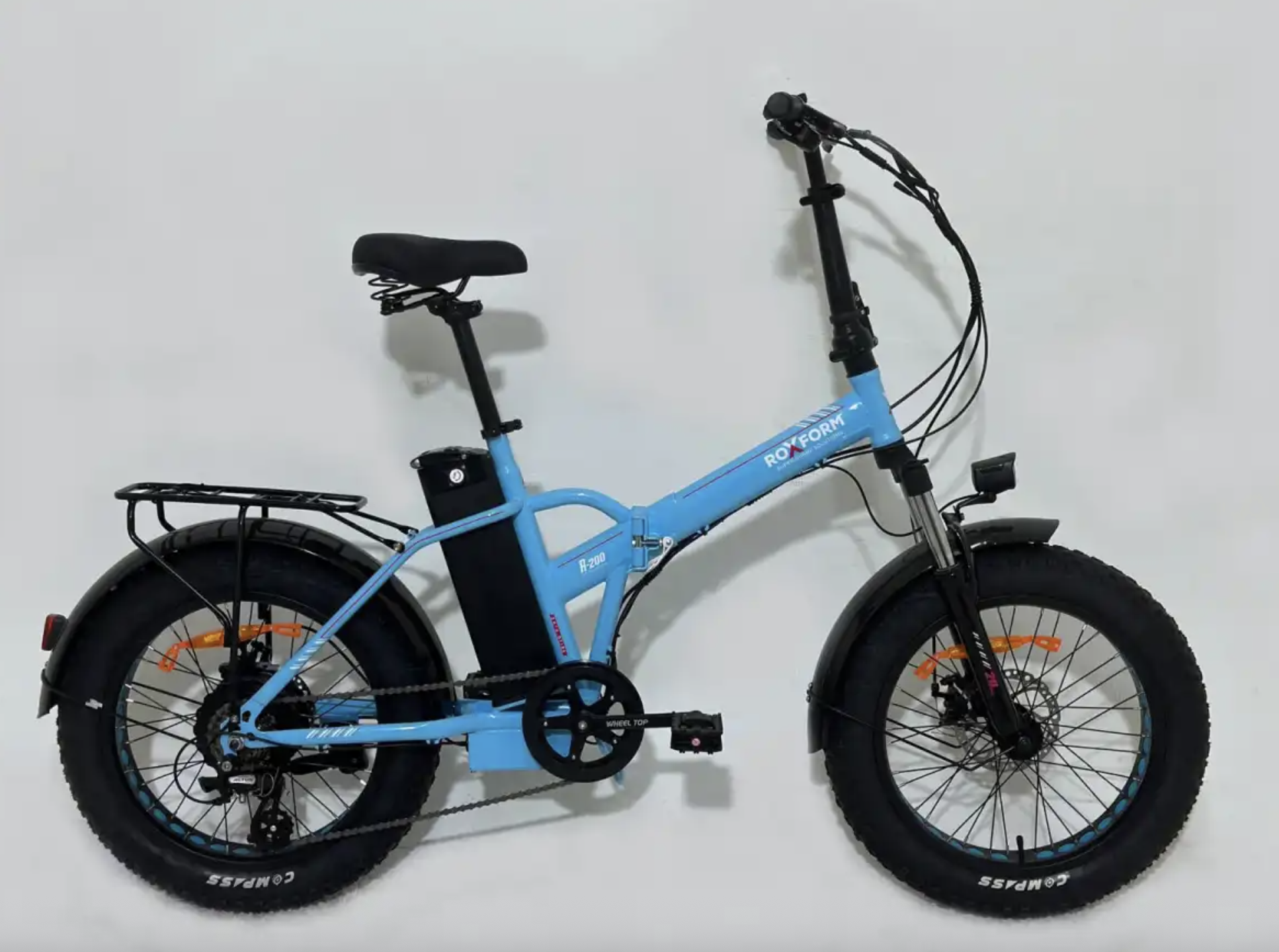 Roxform R-200 20 Jant Elektrikli Bisiklet | Shimano Altus 7 Vites, 10.4 Ah Batarya Mavi