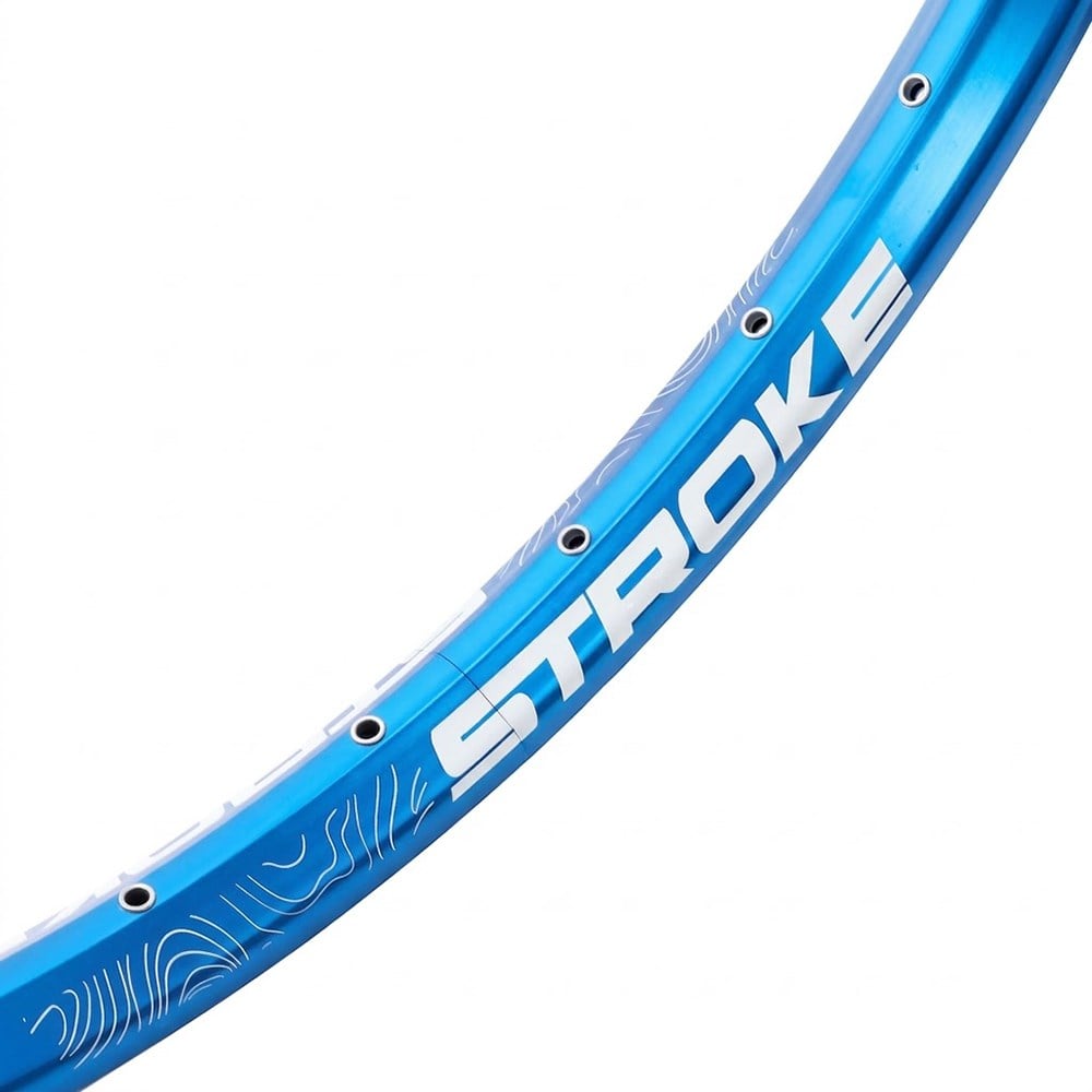 Stroke Mavi Jant Çemberi 26 Jant 32 Delik 30mm | Çift Kat Alüminyum MTB Rim