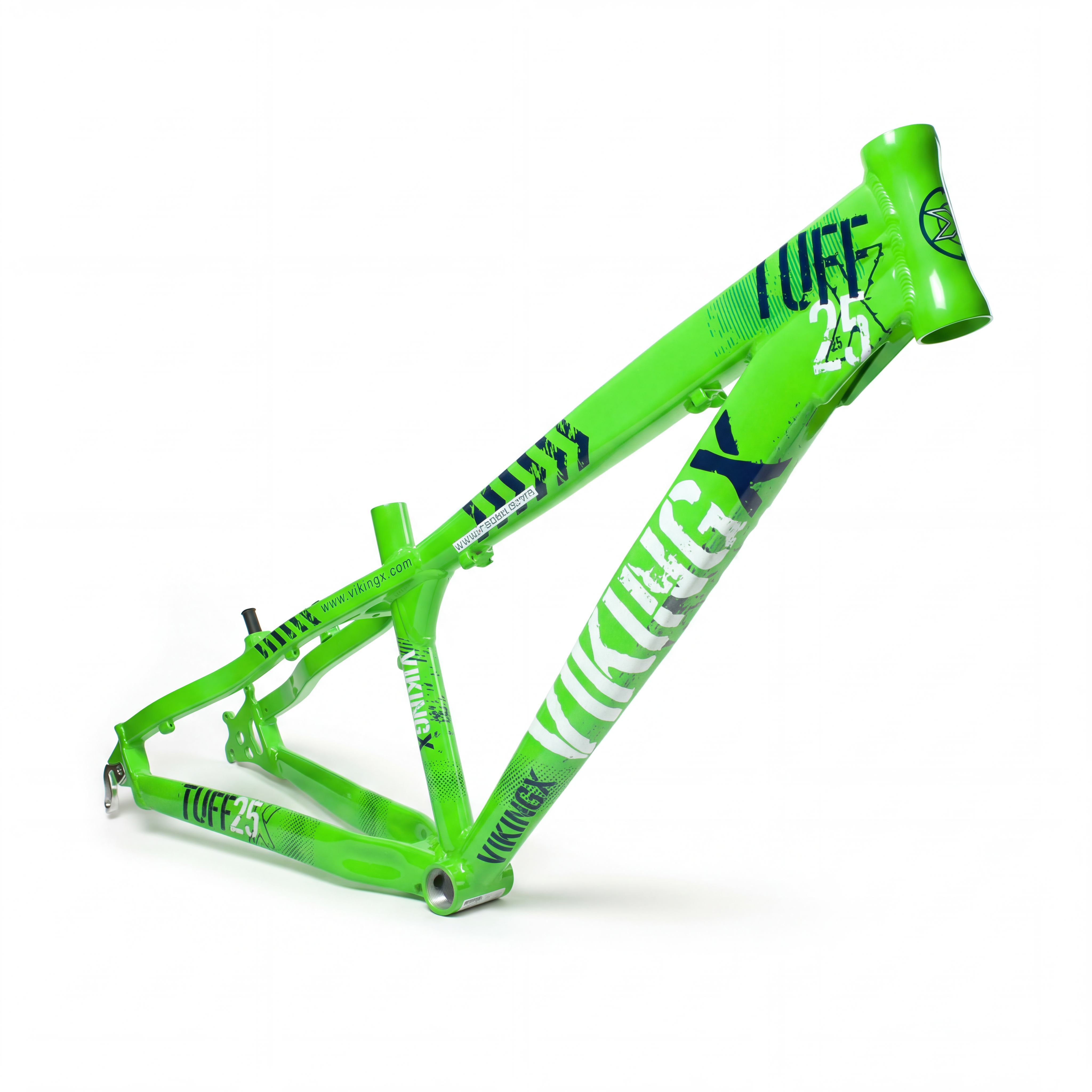 VikingX Tuff X-25 Dirt Jump Kadro Yeşil – Profesyonel DJ Kadro 26 Jant
