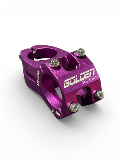 Golden Mor 31.8 mm Bisiklet Gidon Boğazı | Alüminyum Stem