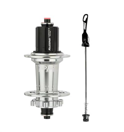 Hassns Pro 7 Gümüş Silver 32 Delik Sesli Arka Göbek | Dayanıklı ve Yüksek Performans