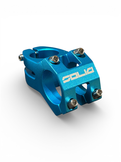 İmpact Solid 31.8 mm Mavi Bisiklet Gidon Boğazı | Dayanıklı Alüminyum Stem