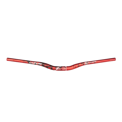 Lunje 78 cm Kırmızı Bisiklet Gidonu | Geniş Açılı MTB Gidon