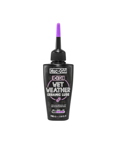 MUC-OFF E-BİKE WET WEATHER ISLAK BİSİKLET ZİNCİR YAĞI 50 ML