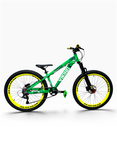 VikingX Neon Volt Edition Özel Konfigüre Dirt Jump Bisiklet | Yeşil-Sarı