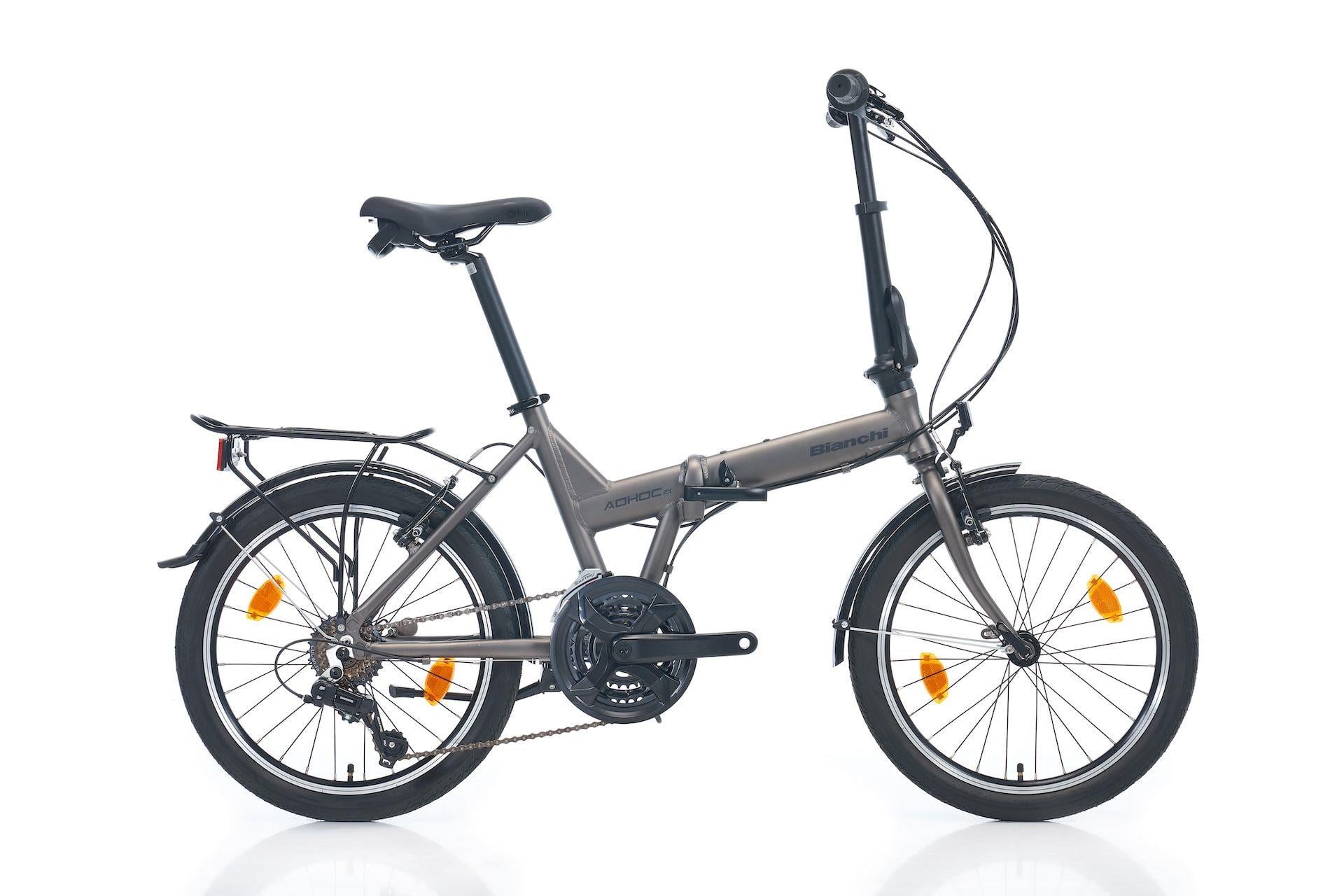 Bianchi AdHoc Folding 20″ Katlanır Bisiklet | 21 Vites Shimano & Disk Fren