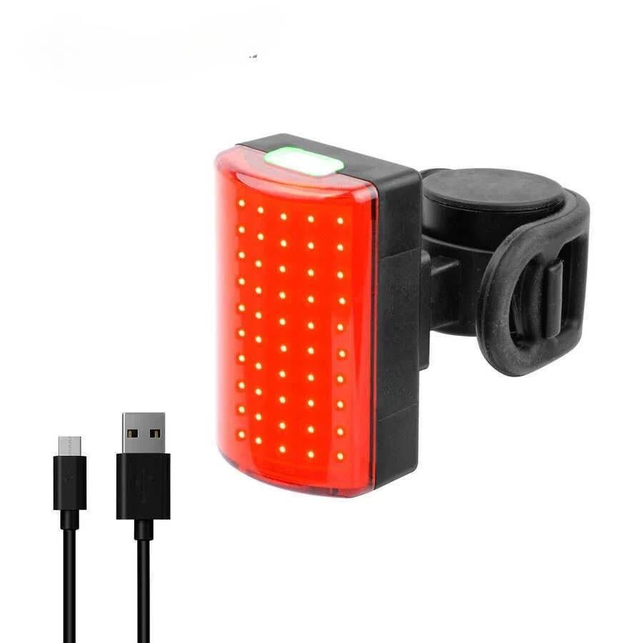 BİSİKLET ARKA LAMBA USB ŞARJLI 8 MODLU 200 LUMEN  XBYC-6319-1