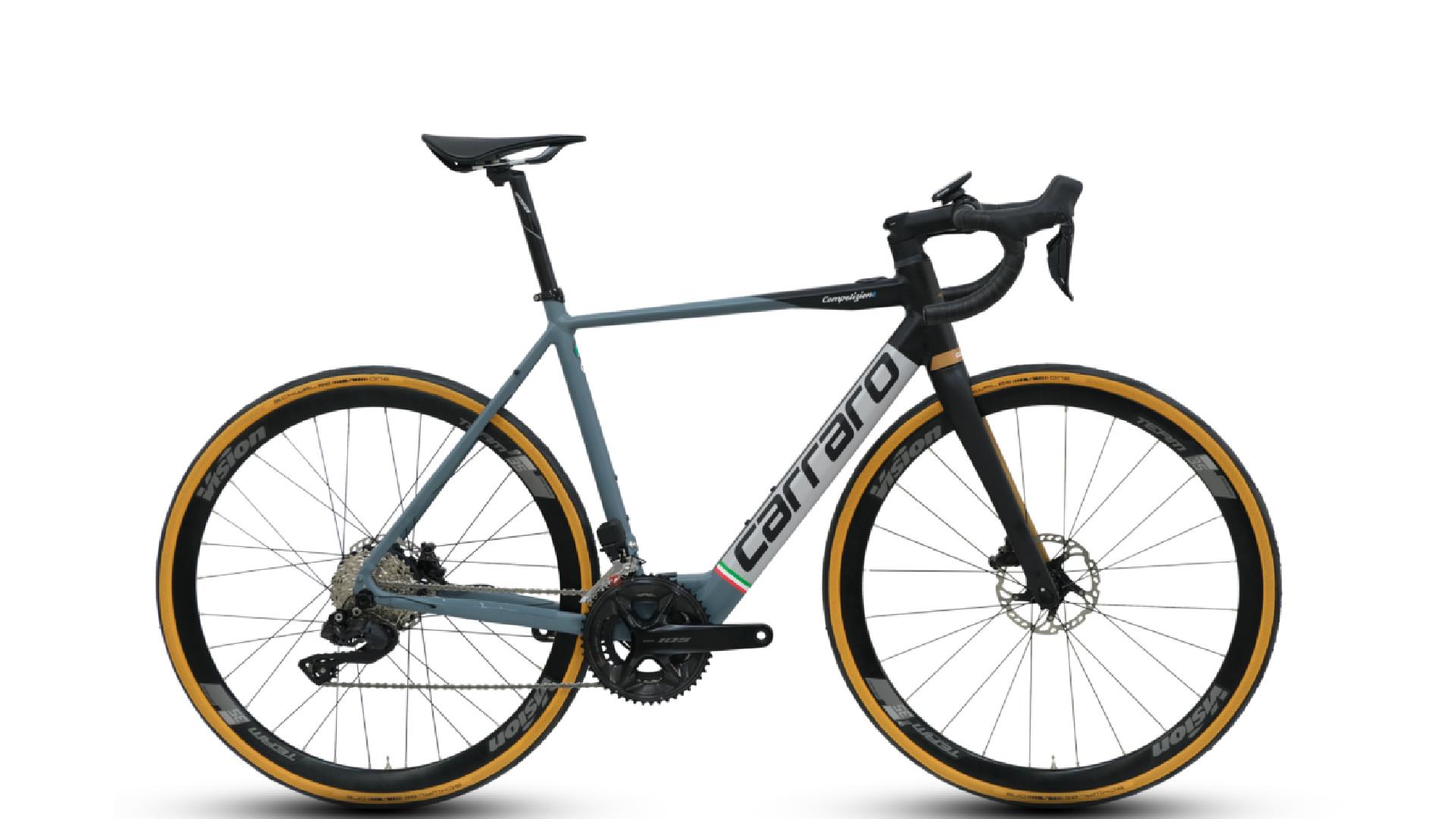 Carraro Competizione 28 Jant Di2 Elektrikli Yol Bisikleti | 24 Vites, Hidrolik Fren