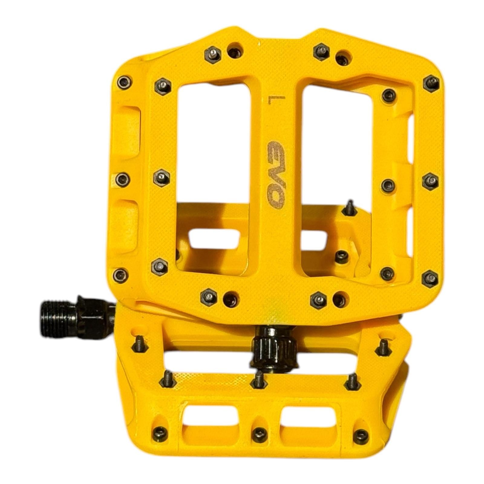 EVO RULMANLI ÇİVİLİ BİSİKLET PEDAL SARI
