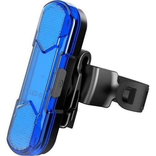 FORTE GT USB ŞARJLI BİSİKLET MAVİ ARKA LAMBA STOP FAR