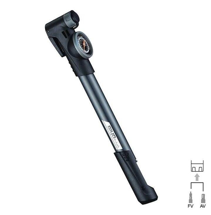 GİYO GP-991 BASINÇ GÖSTERGELİ BİSİKLET POMPA 120 PSI