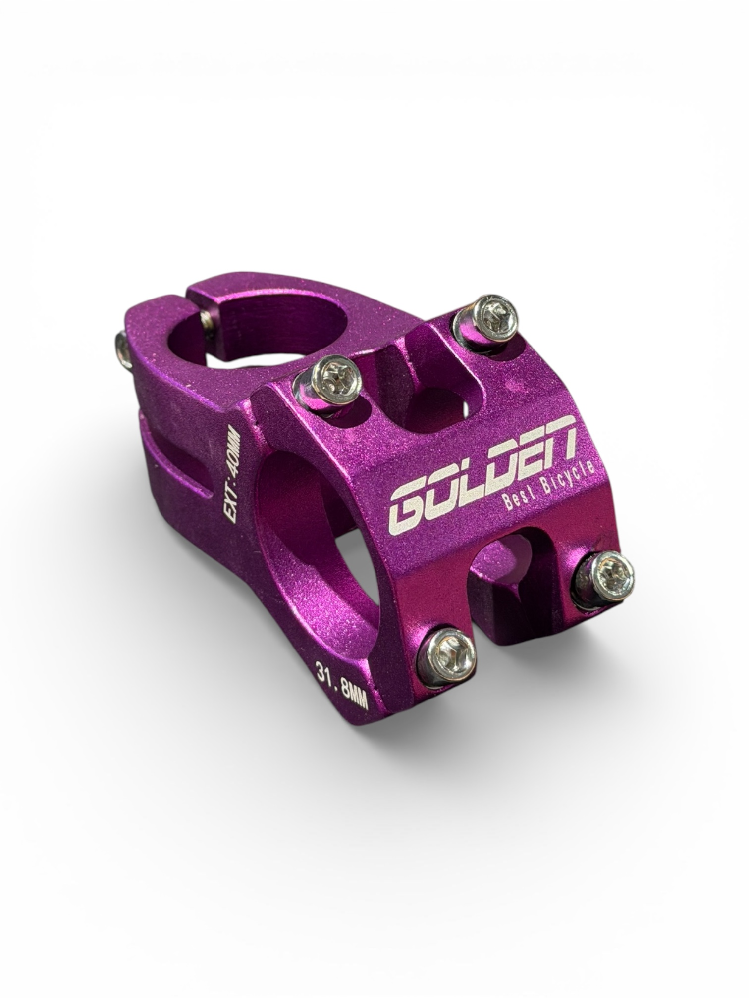 Golden Mor 31.8 mm Bisiklet Gidon Boğazı | Alüminyum Stem