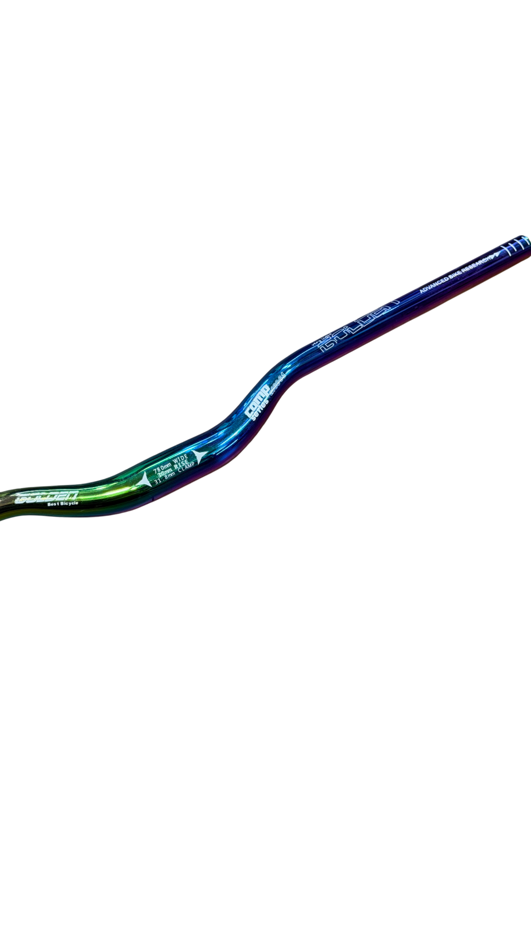 Golden Rainbow 78 Cm Bisiklet Gidon | 31.8mm Oversize MTB Renkli Gidon – Dağ Bisiklet