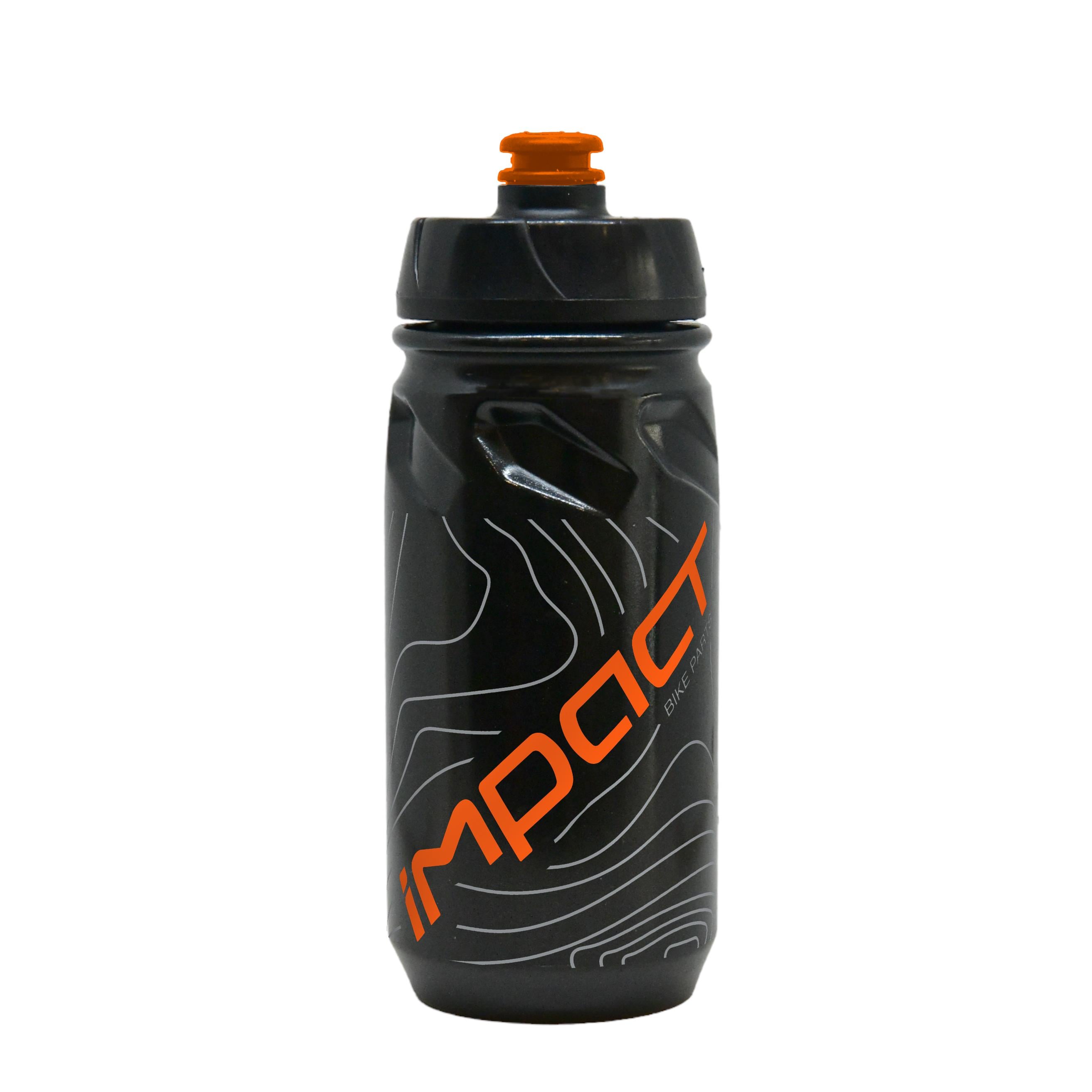 İMPACT VORTEX BİSİKLET SULUK MATARA 600ML SİYAH TURUNCU