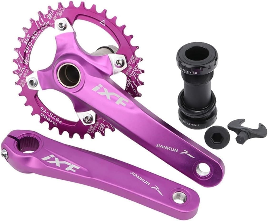 İXF Mor Aynakol 34T Hollowtech Orta Göbek Dahil – MTB Aynakol Seti