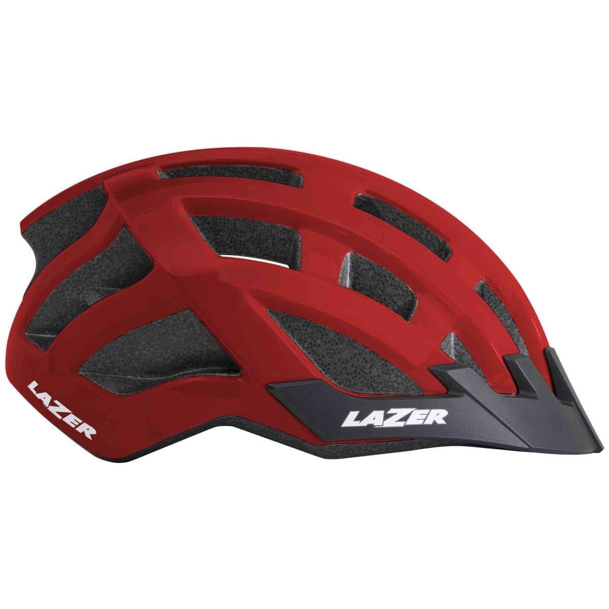 LAZER COMPACT BİSİKLET KASKI UNISEX 54-61 CM KIRMIZI