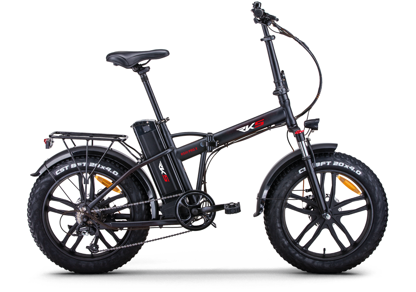 RKS RS3 PRO X ELEKTRİKLİ BİSİKLET SİYAH 