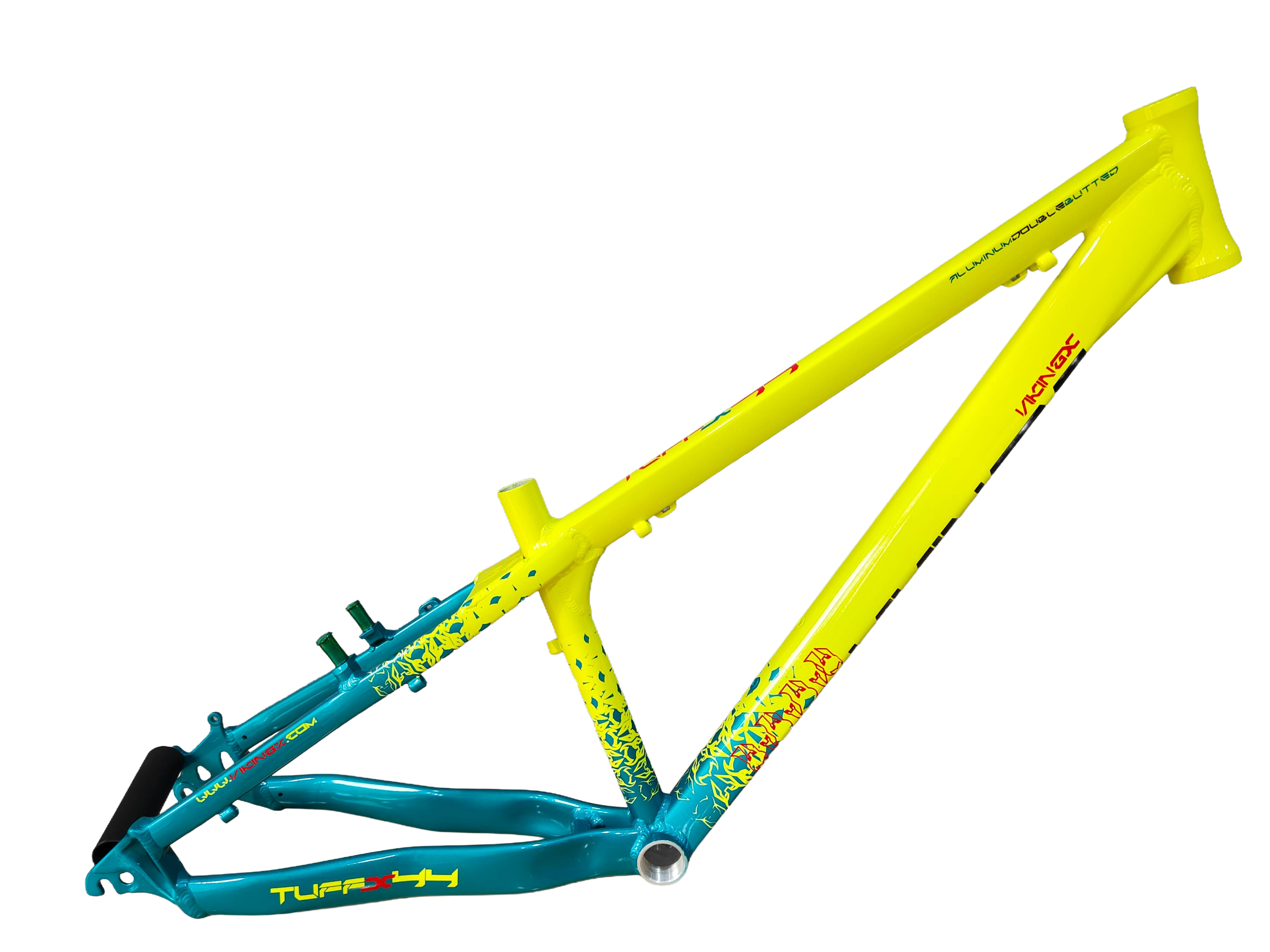 VikingX Tuff 44 27.5 Jant Sarı Yeşil Kadro | Dağ Bisiklet