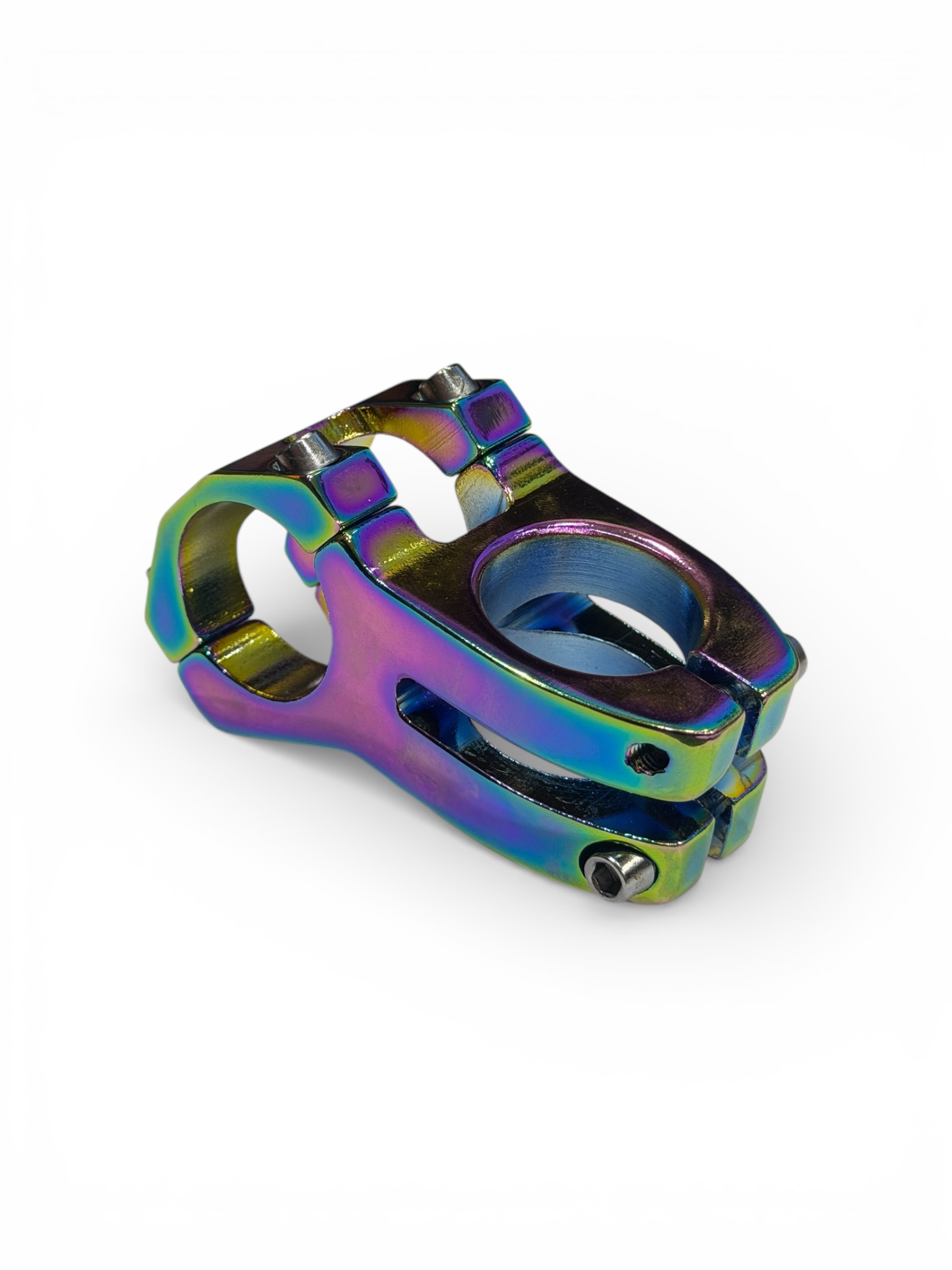 Wake Rainbow Kısa Bisiklet Gidon Boğazı | 31.8mm Oversize CNC MTB Stem – Dağ Bisiklet