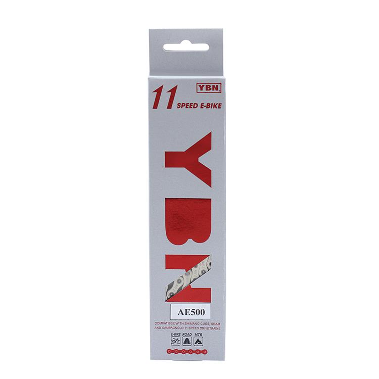 YBN AE500-S2 Silver 11S Bisiklet Zincir Shimano Cues Uyumlu