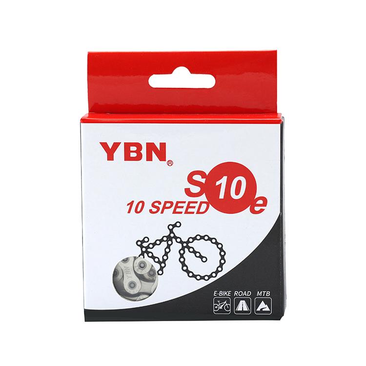 YBN S10E BİSİKLET ZİNCİR 10S SİLVER E-BİKE-MTB-ROAD