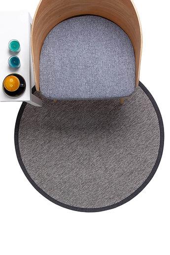 Doku Sisal-7304/36 Gri Daire Halı