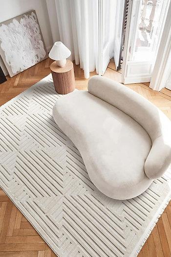 London- Cream İskandinav Modern Halı