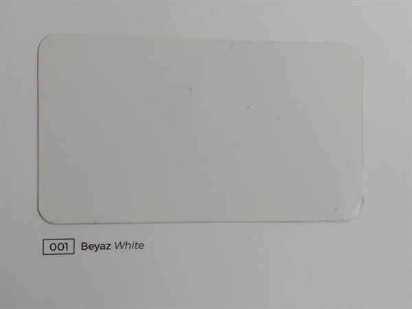 3X1250X3200 Mm Çift Taraflı Beyaz Metalbond Kompozit Levha