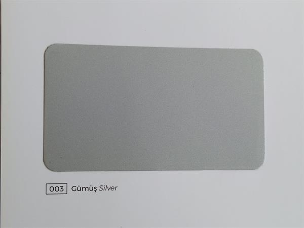 3X1500X3200 Mm Çift Taraflı Silver Metalbond Kompozit Levha