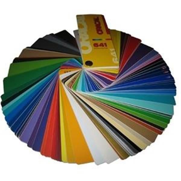 Oracal 641 Ekonomik Renkli Kesim Folyosu (126Cm*50Mt) (2.72€/M2)