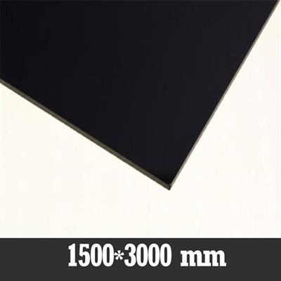 Black - White Pleksi Levha (150*300 Cm)