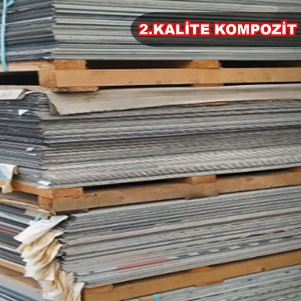 2. Kalite Kompozit Levha (9$/M2 Fiyatı)